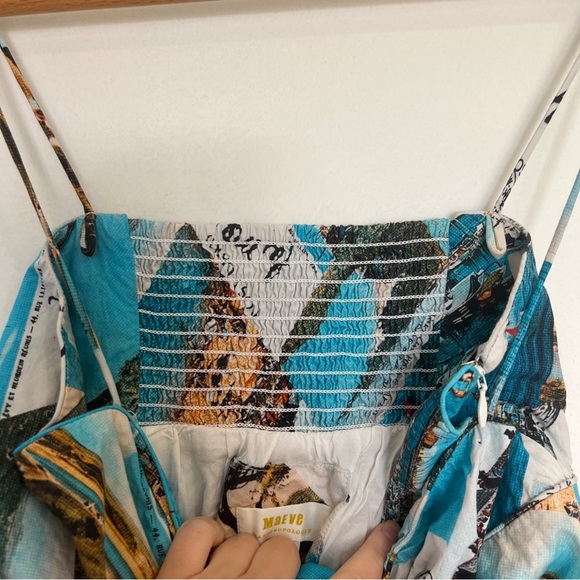 Anthropologie Maeve Printed Slip Dress - Picture 9 of 12